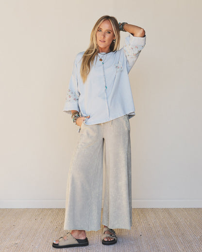 Hit the Mark Pants - Gray