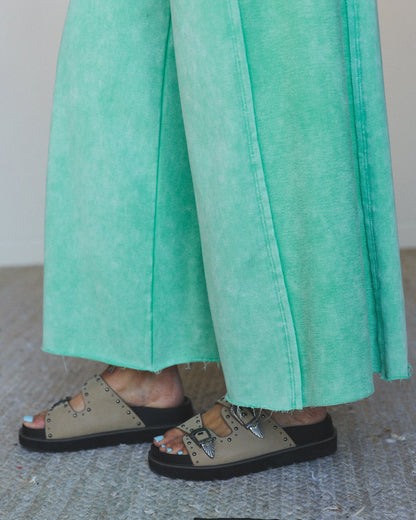 Hit the Mark Pants - Teal