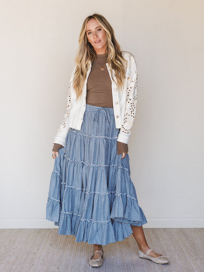 Every Polka Moment 3 Piece Bundle - Denim
