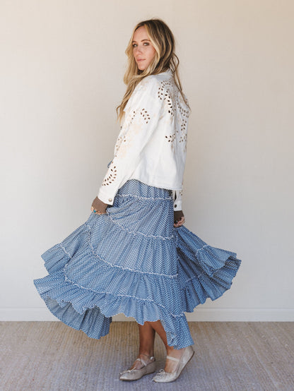 Every Polka Moment 3 Piece Bundle - Denim