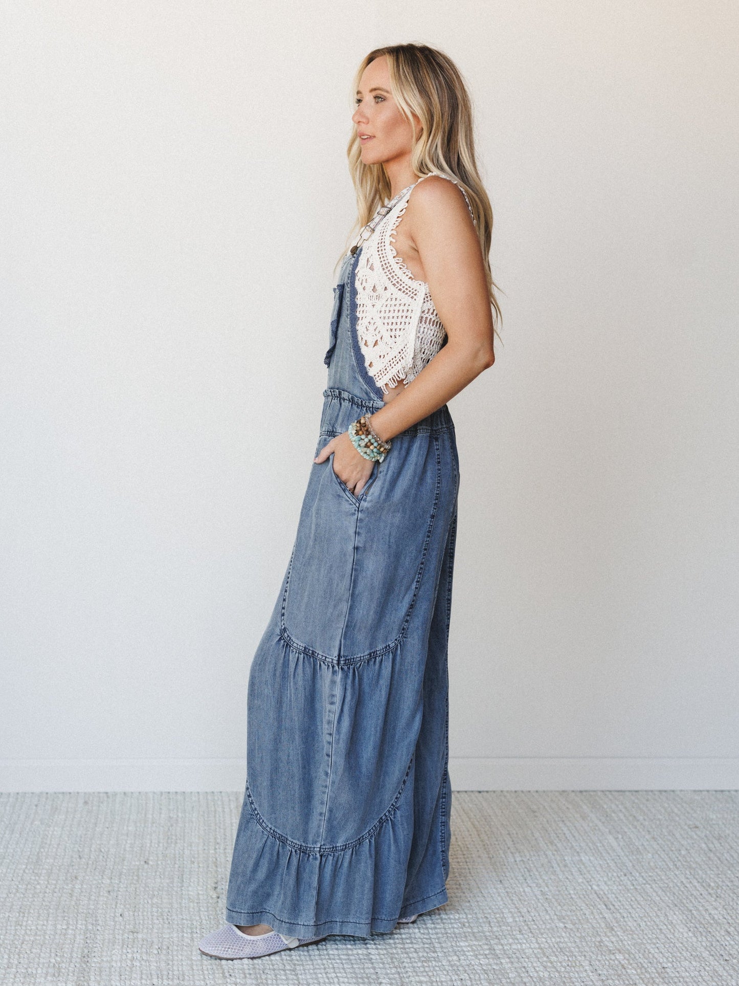 Breezy Denim 2 Piece Bundle - Washed Denim