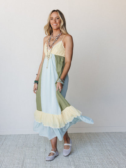 Heart at Sea Dress - Light Blue