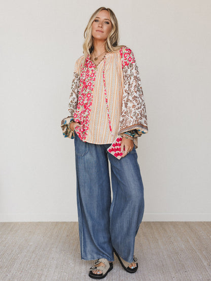 Bohemian Heart 3 Piece Bundle - Coral