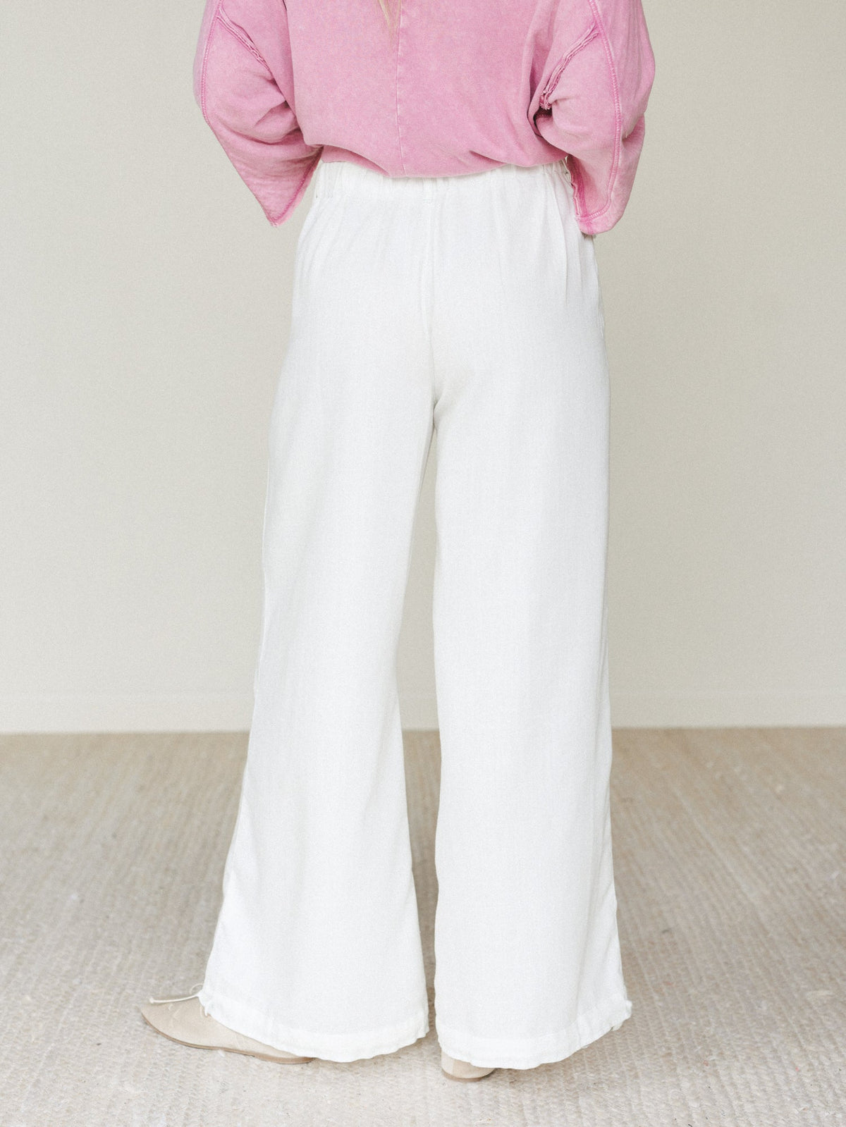 East Bay Loose Fit Cargo Jeans - White
