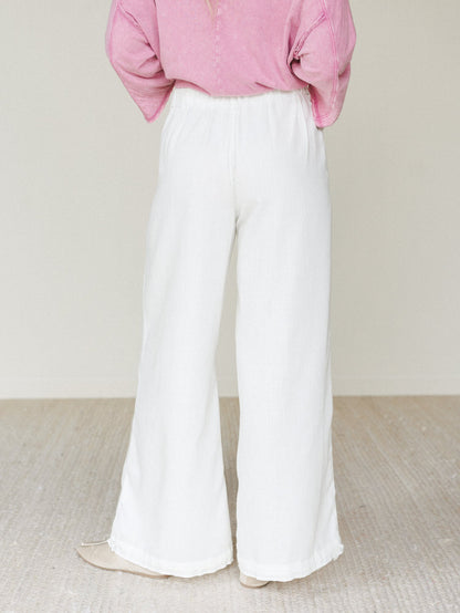 East Bay Loose Fit Cargo Jeans - White