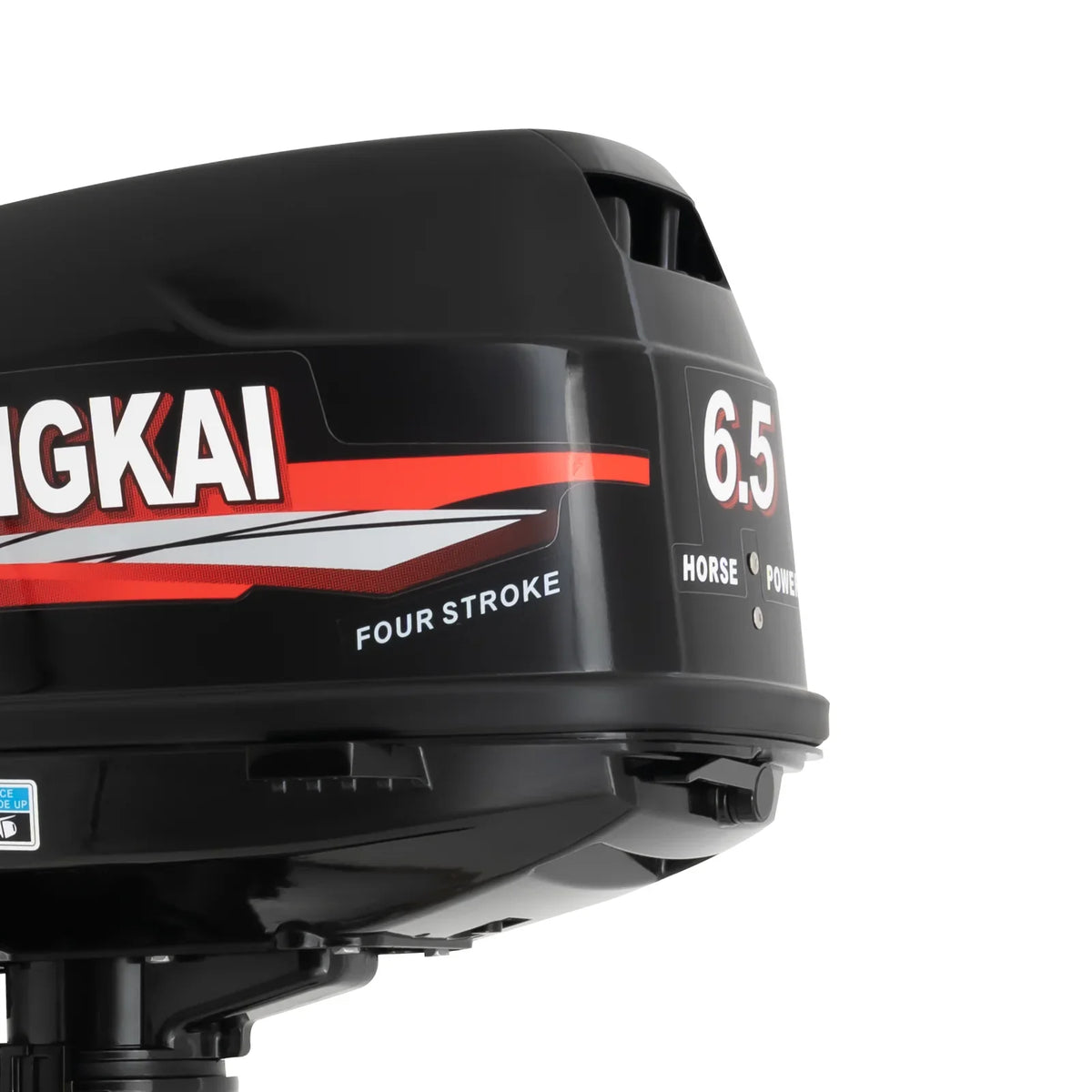 4-Stroke 6.5HP Outboard Motor 123CC, Gasoline Engine with with CDI Ignition & Water-cooling System for Inflatable Fishing Boat
