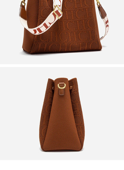 CH Crossbody Elegant Design Sense Letters Drawstring Design Brand Women's Bag Fashion Casual Hundred Women's Bag Crossbody