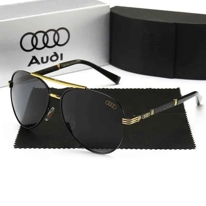 Audi  편광선글라스 UV400 Polarized Sunglasses for Men Women Motorcycle Glasses Anti-Glare Outdoor Adventure Shades 5012