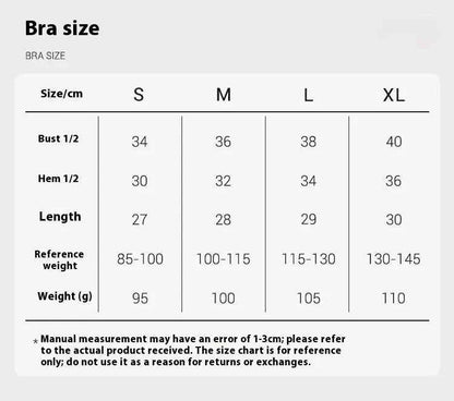 Women's Shock-Absorbing Sports Bra – Color Block Full Cup Breathable Gym & Yoga Tube Top