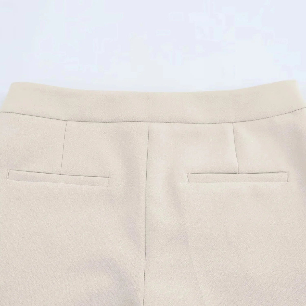 KONDALA 2026 Spring Summer Elegant Office Lady Solid Suits Fashion Slim Single Button Shrug Blazers Chic Zipper Flare Pants