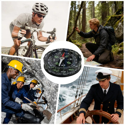 Waterproof Hiking Compass – Multifunctional Sighting Navigation for Survival, Mountaineering & Boating