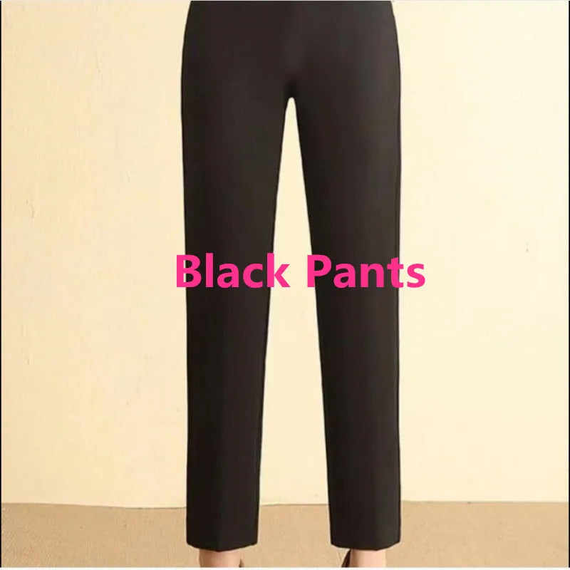 2025 Spring and Autumn New Fashion Blazer Coat Trousers Two Piece Women's Elegant Casual Suit Jacket Pants Set Female Clothing