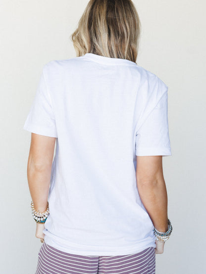 Cool Moms Club Tee - White
