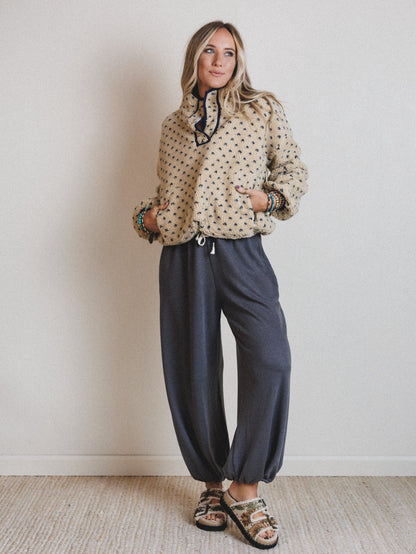 Cabin Casual Pullover - Navy