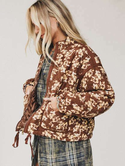 Fever Bloom Jacket - Brown