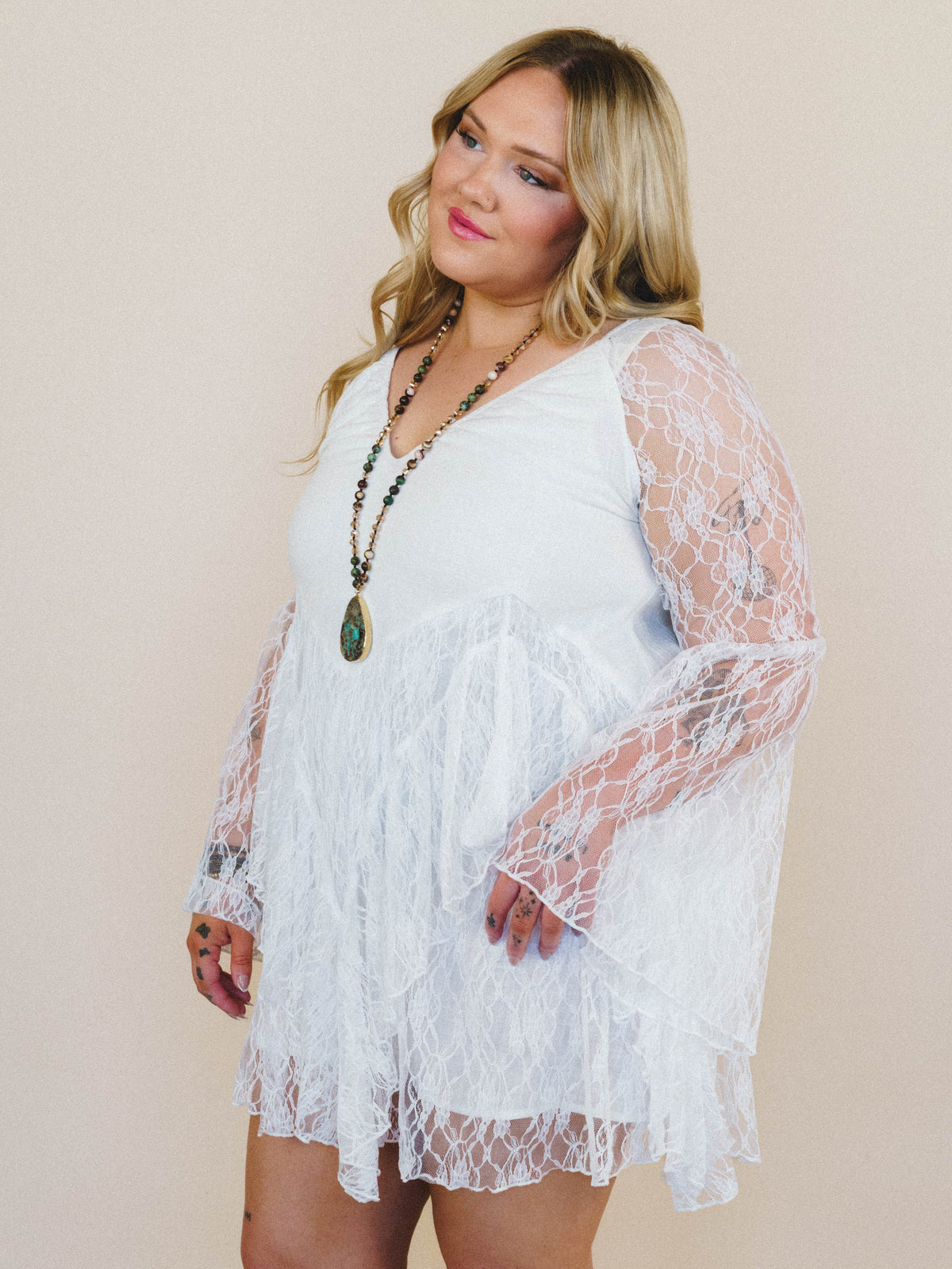 Dreamy Darlin' Dress - Cream