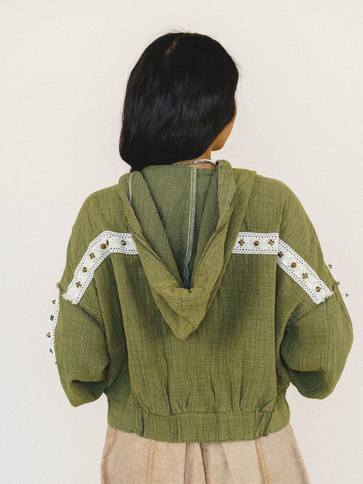 Cool Vines Jacket - Olive Camo