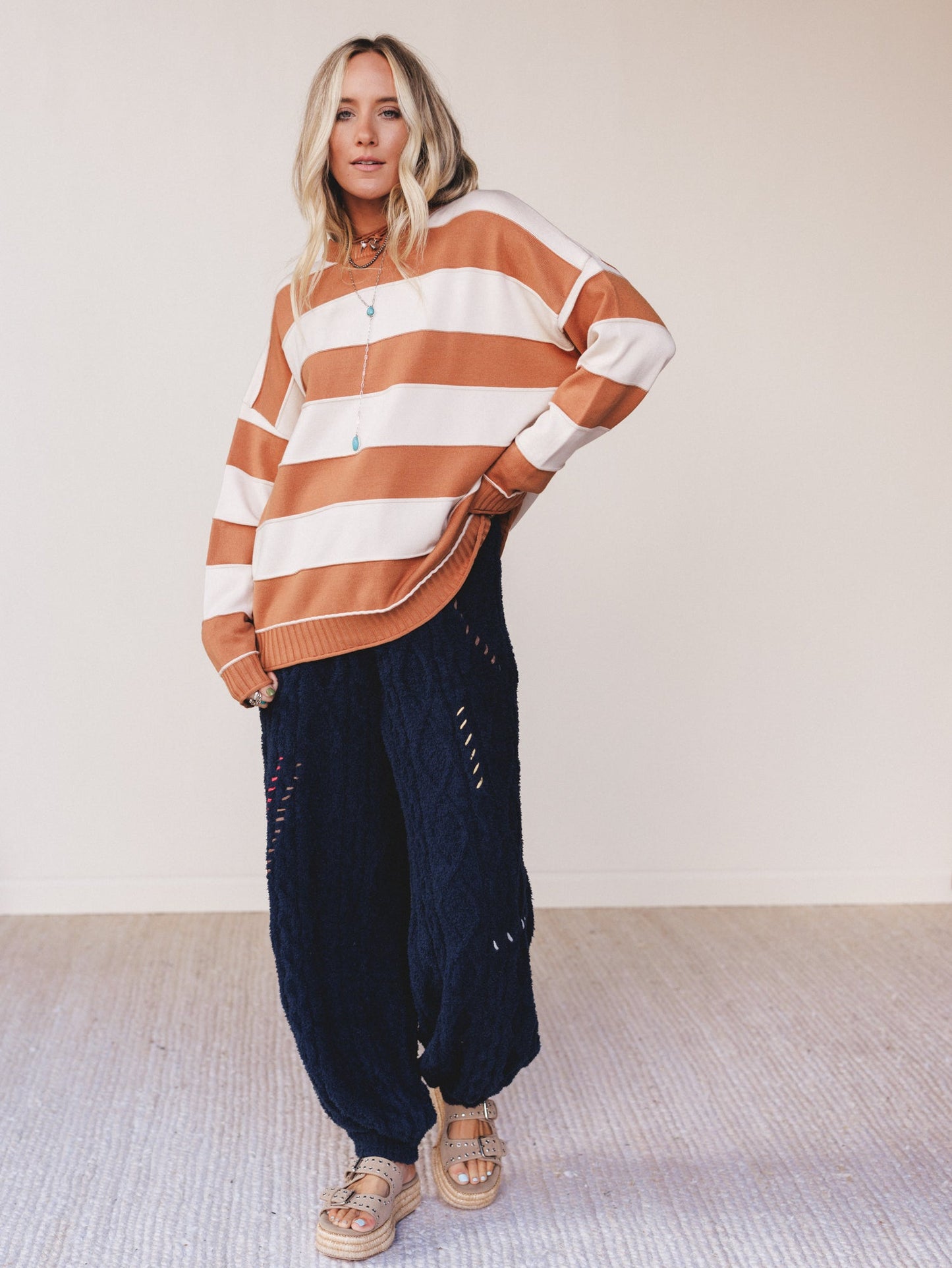 Daisy Lane Sweater - Camel