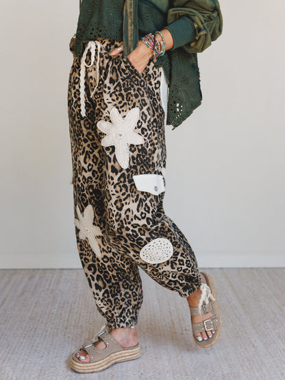 Fierce Flight Pants - Leopard Multi