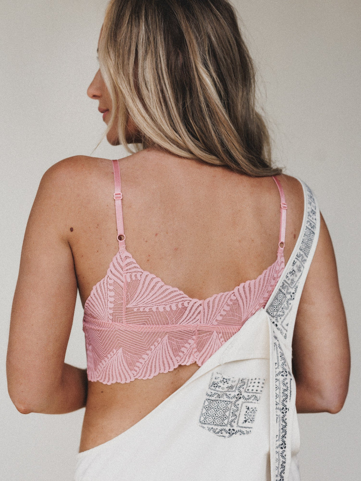 Butterfly Beauty Bralette - Blush