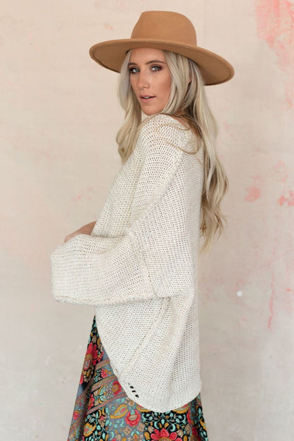 Crisp Air Sweater - Oatmeal