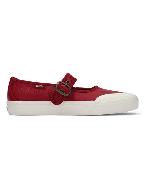 Leather Mary Jane Shoe - Bordeaux