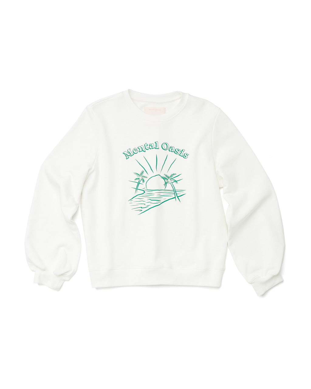Mental Oasis Balloon Sleeve Sweatshirt