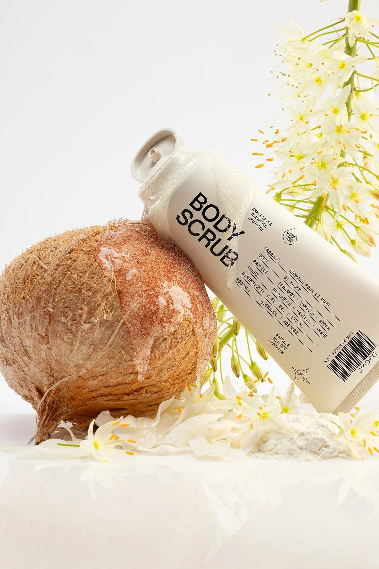 xtra milk body scrub