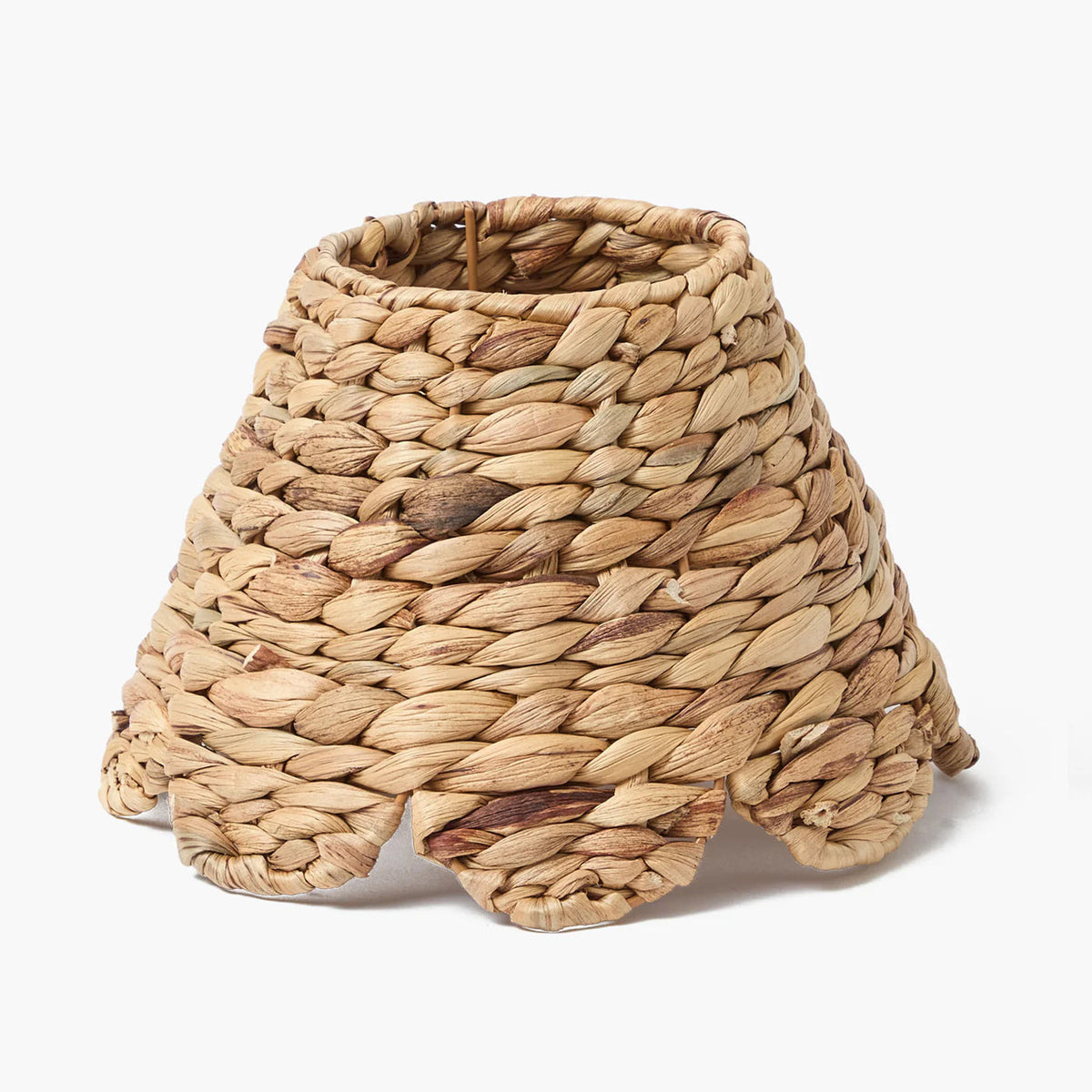 Rattan Ida Rechargeable Lamp with Natural Seagrass Shade (24cm)