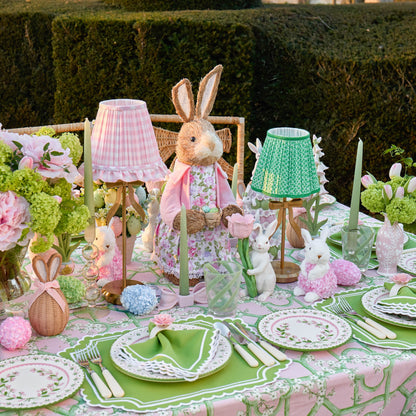 Green & Pink Josephine Garland Starter Plates (Set of 4)