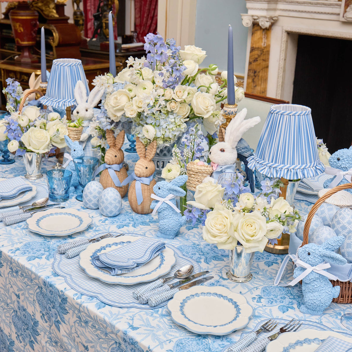 Blue Eloise Gingham Napkins (Set of 4)