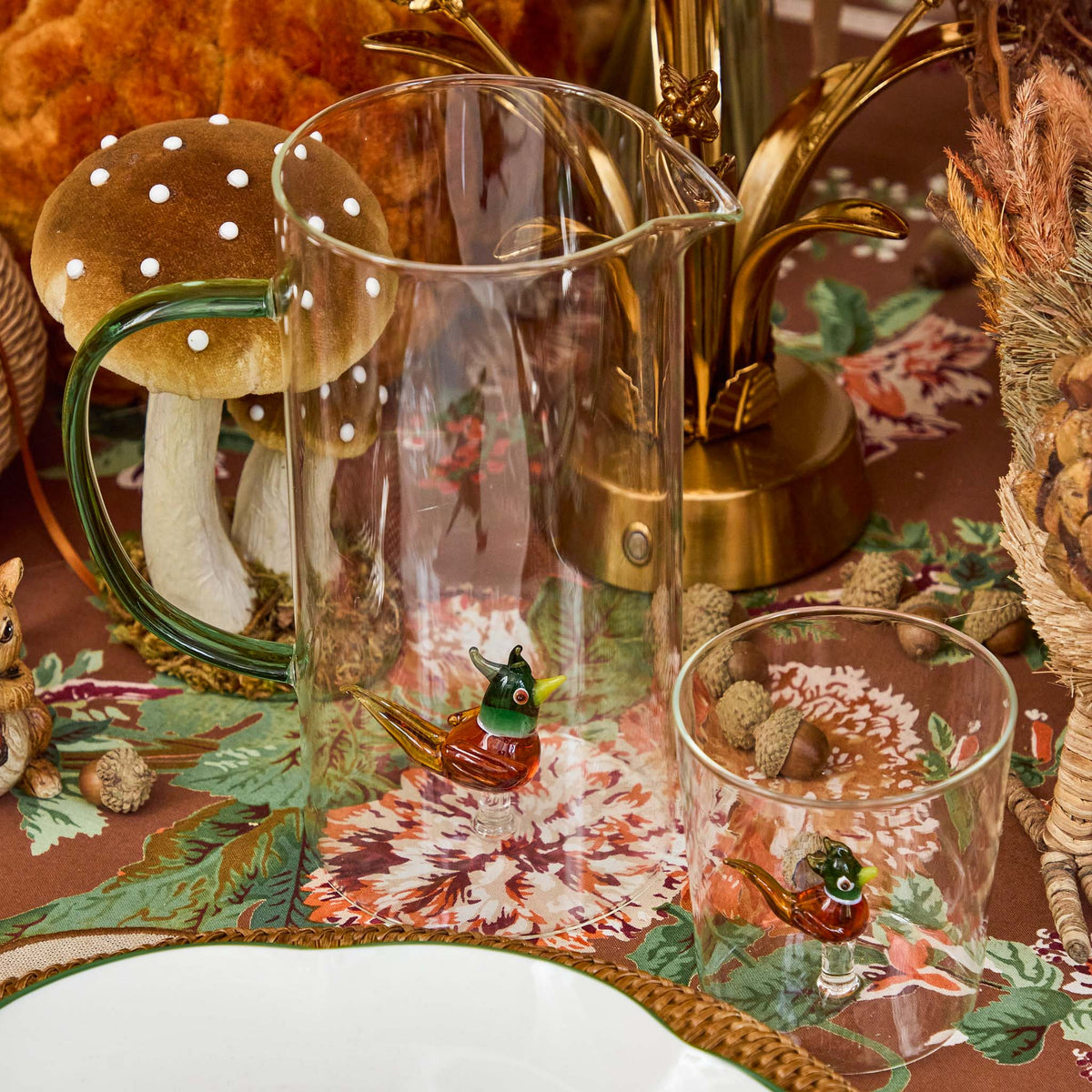 Pheasant Glasses (Set of 4)
