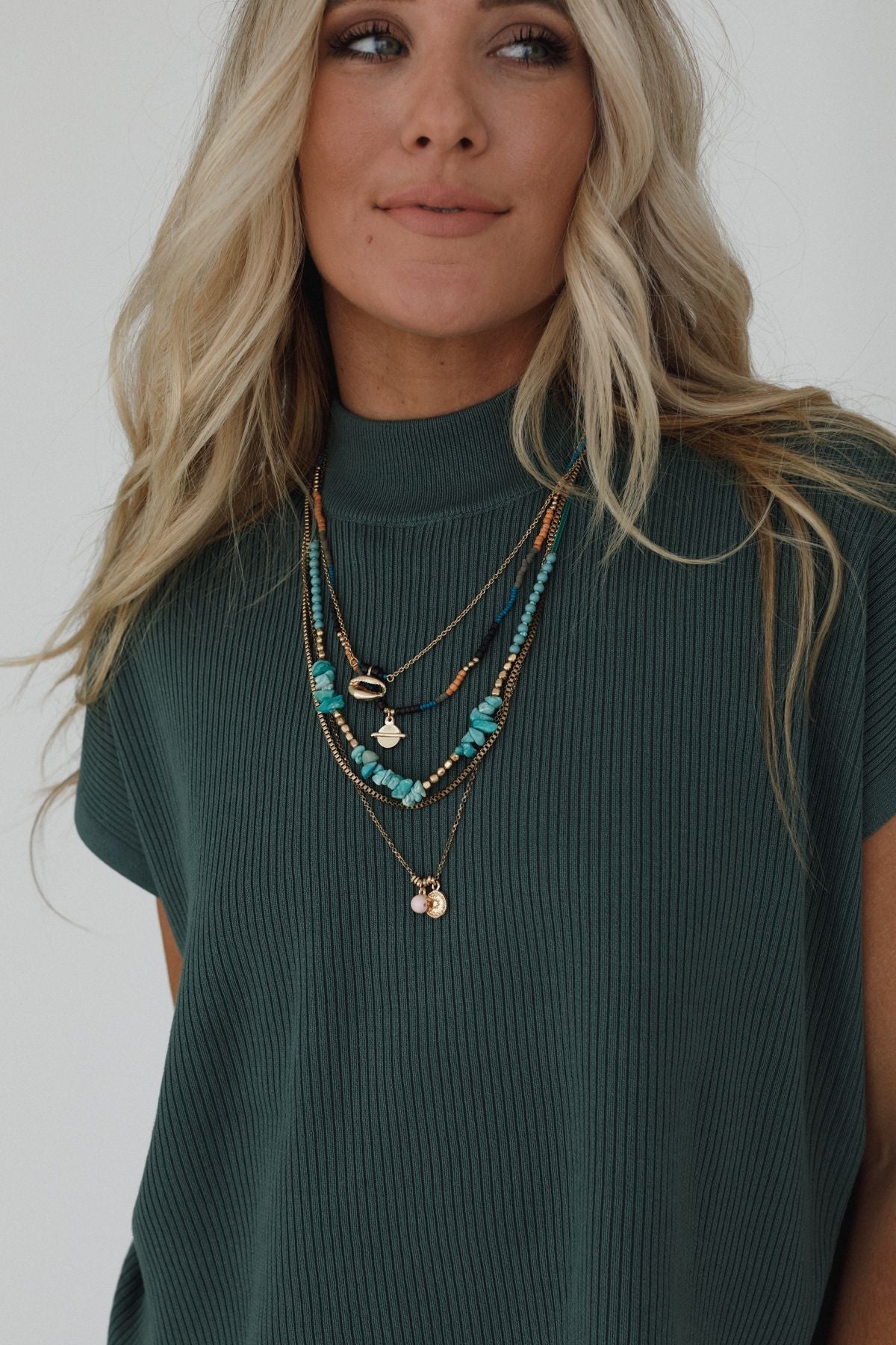 Bohemian Bliss Necklace - Turquoise - Pre Order