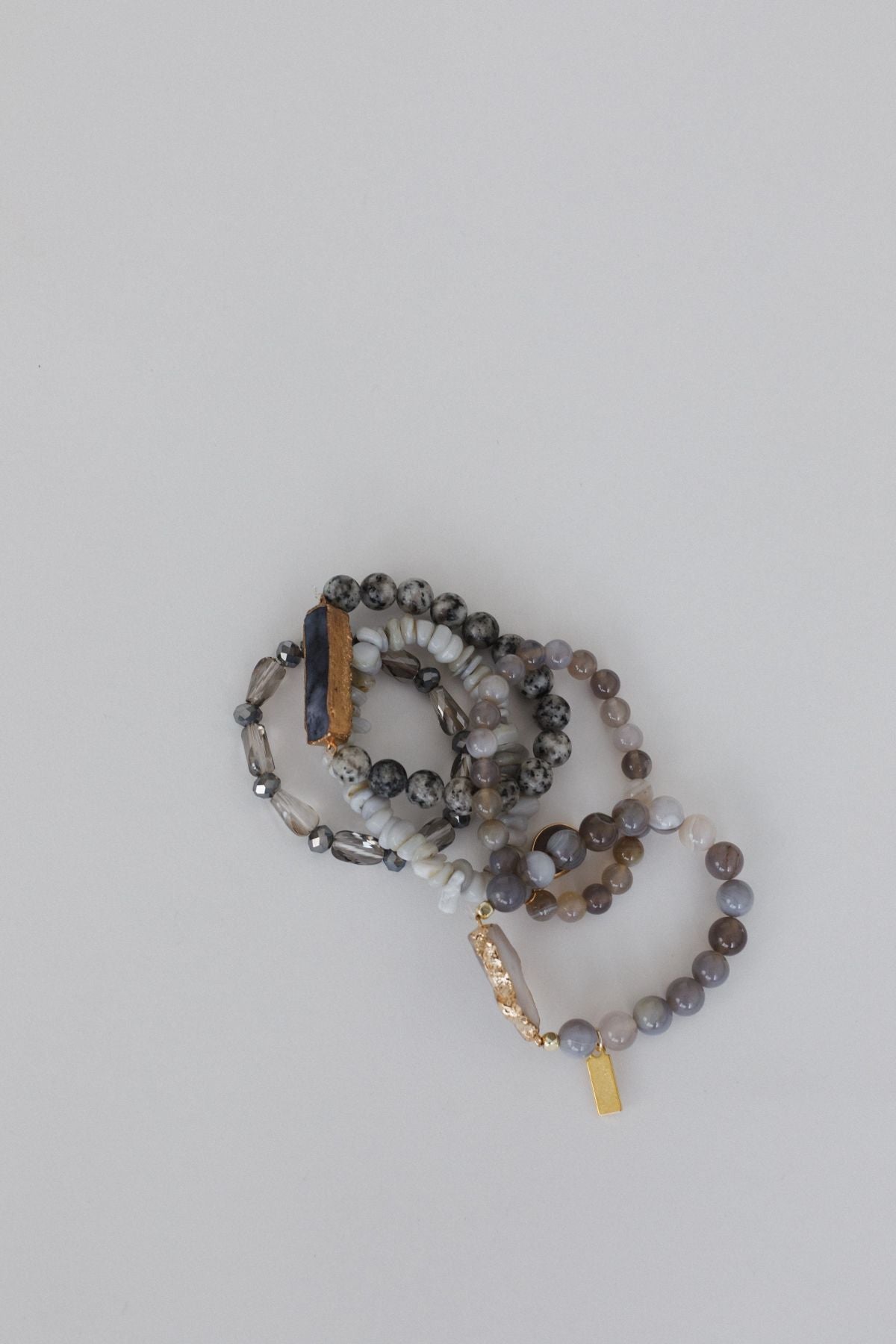 Dove Bracelet Set - Gray - Pre Order