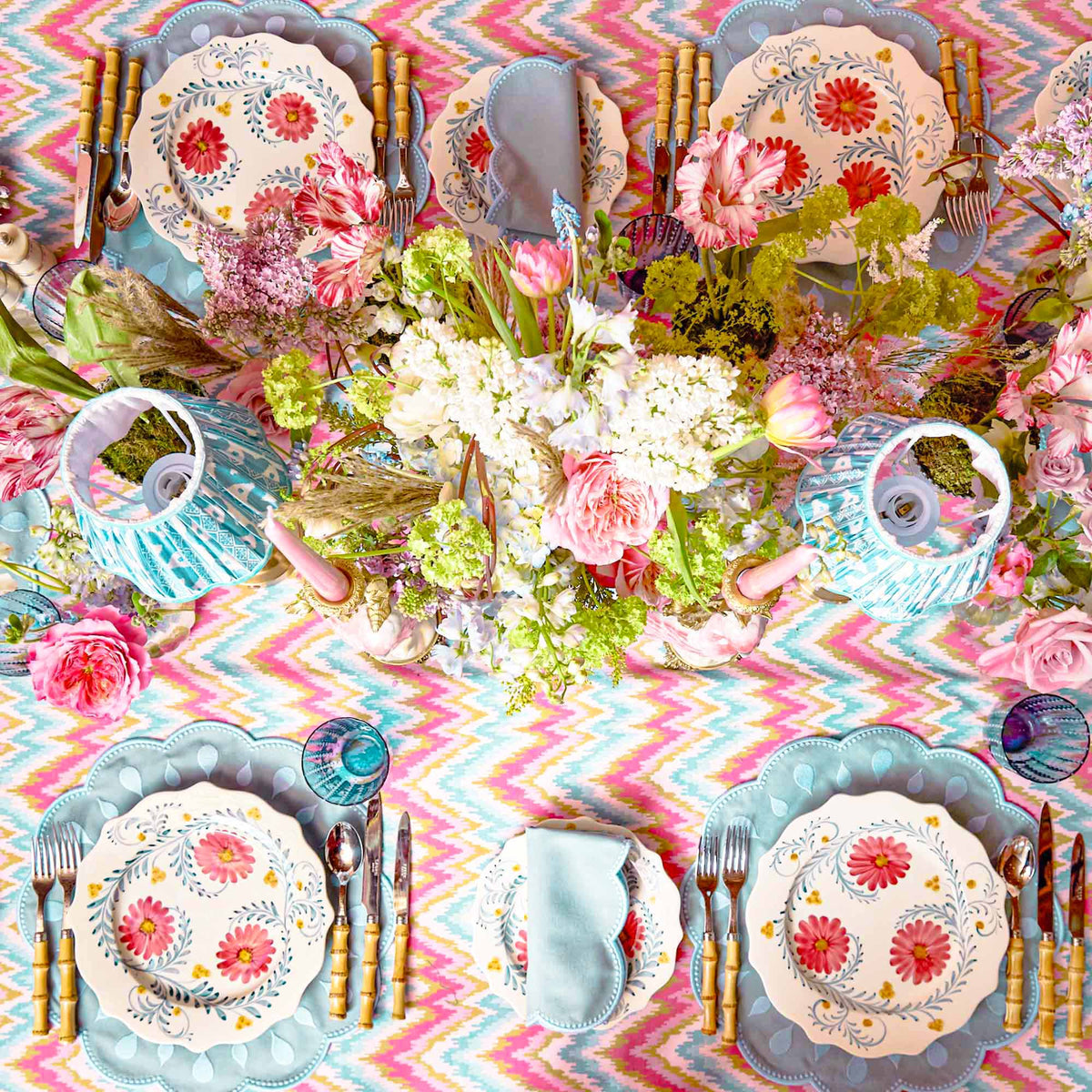 Bettina Blue Placemats (Set of 4)