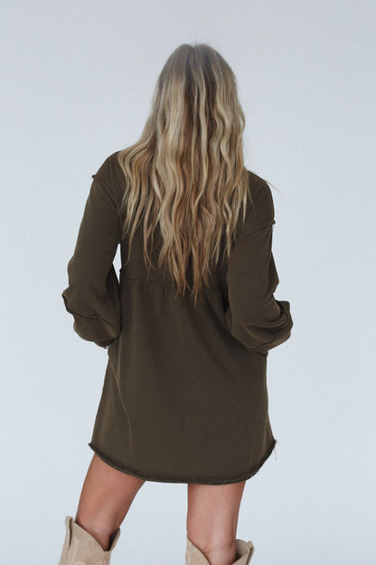 Estelle Dress - Olive