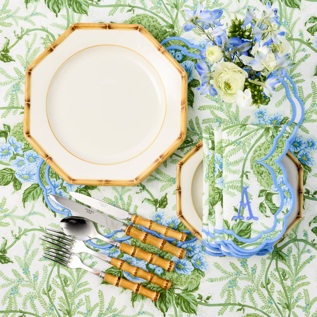 Isabel Bamboo Dinner Plates (Set of 4)