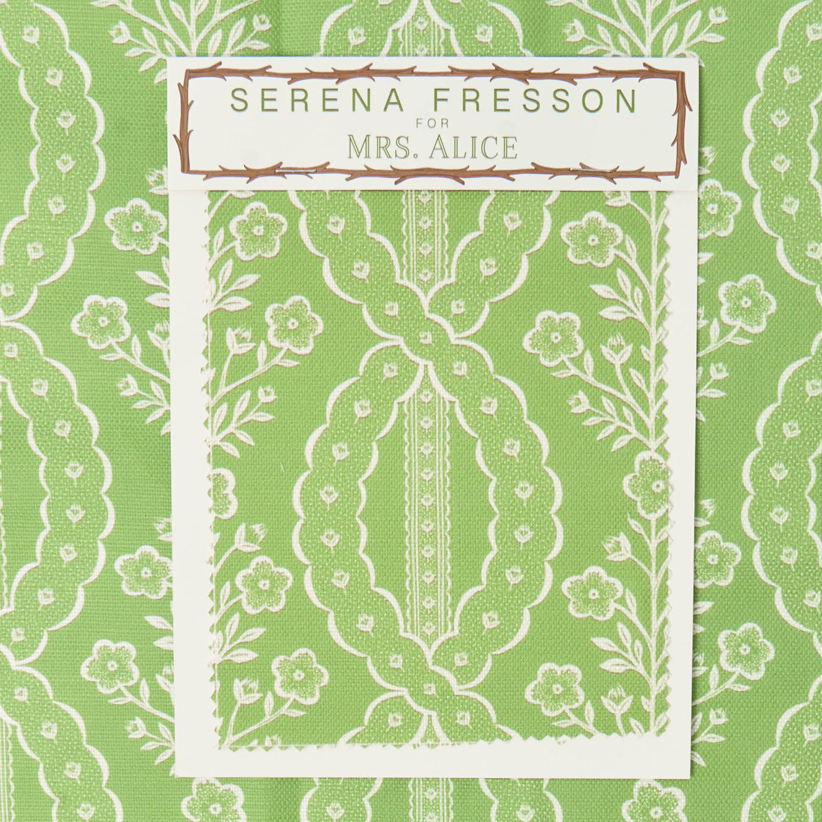 Green Sybil Inverse Fabric